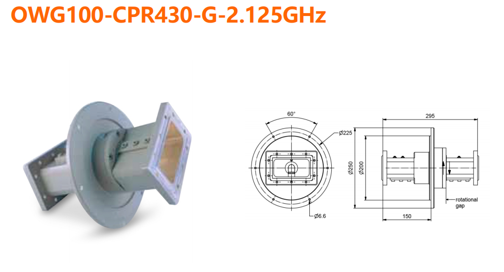 OWG100-CPR430-G-2.125GHz